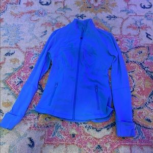 Lulu lemon define jacket, blue nile, size 6